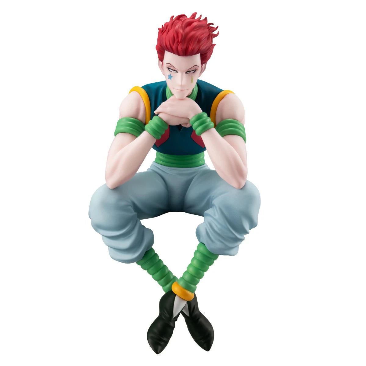14cm Hunter×Hunter Anime Figure Phantom Troupe Hisoka Action Figure Noodle Stopper Room Decoration Noodle Stopper PVC Model Toys