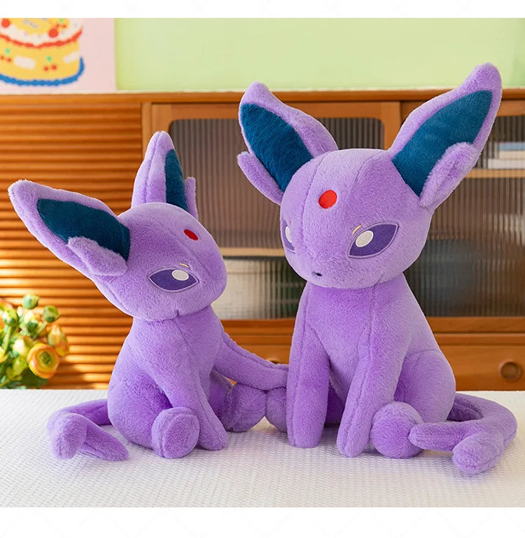 40/50/70CM Big Size Pokemon Espeon Plushies Cartoon Anime Soft Plush Pillow Doll Kawaii Stuffed Plushie Ornament Children Gifts