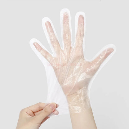 Sanrio Disposable Gloves, Single Pack, Small Bag, Household Food Grade Kitchen Cleaning, Thickened Pe Transparent Gloves