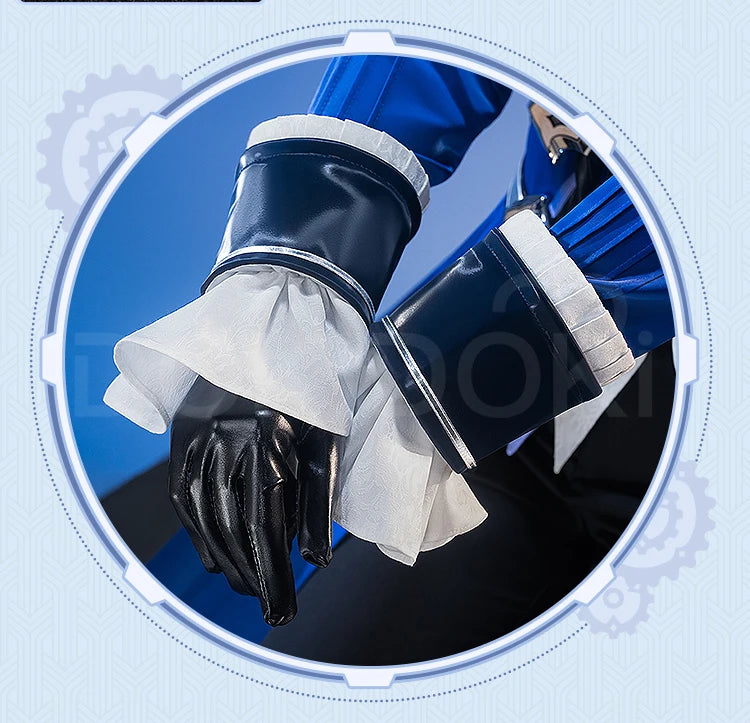 Flins Cosplay Costume Game Genshin Impact【S-3XL】DokiDoki-R Kyrll Chudomirovich Flins FES Costume Plus Size