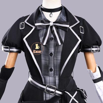 Game Magical Girl Witch Trials Nanoka Kurobe Cosplay Costume Wig Uniform Hat Headwear Halloween Party for Women Girls Carnival