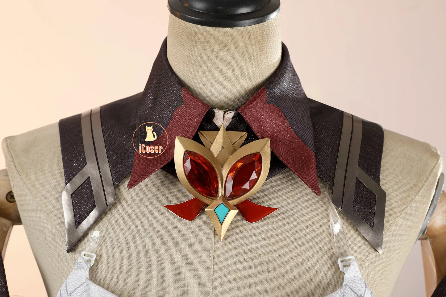 Genshin Impact Alice Cosplay Costume Wig Dress Uniform Headwear Carnival Halloween Party Women Girls Holiday Role Play Outfit