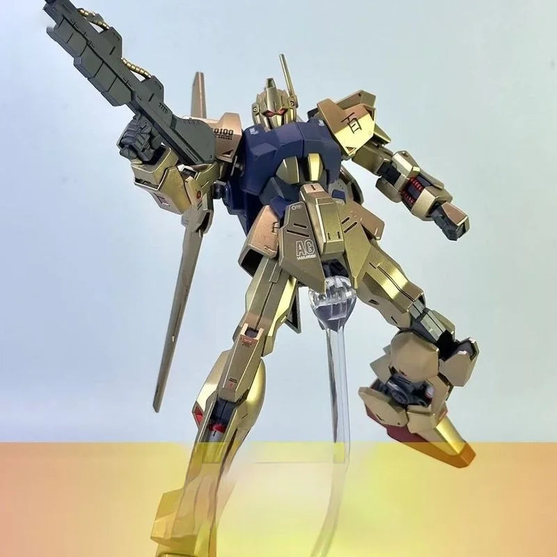 Wmh Wanmohui Jimo Club Hg Nu Baishi Pre-Sprayed Champagne Gold Model Kit – Action Figure Puzzle Assembly Toy Gift