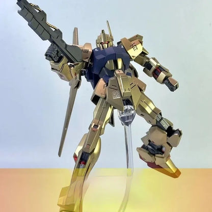 Wmh Wanmohui Jimo Club Hg Nu Baishi Pre-Sprayed Champagne Gold Model Kit – Action Figure Puzzle Assembly Toy Gift