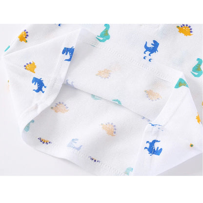 Baby Boys Summer Polo Shirt Cotton Korean Children's Clothes 2024 Kids Turn-down Collar White Tee Boys Short Sleeve Shirt Tops