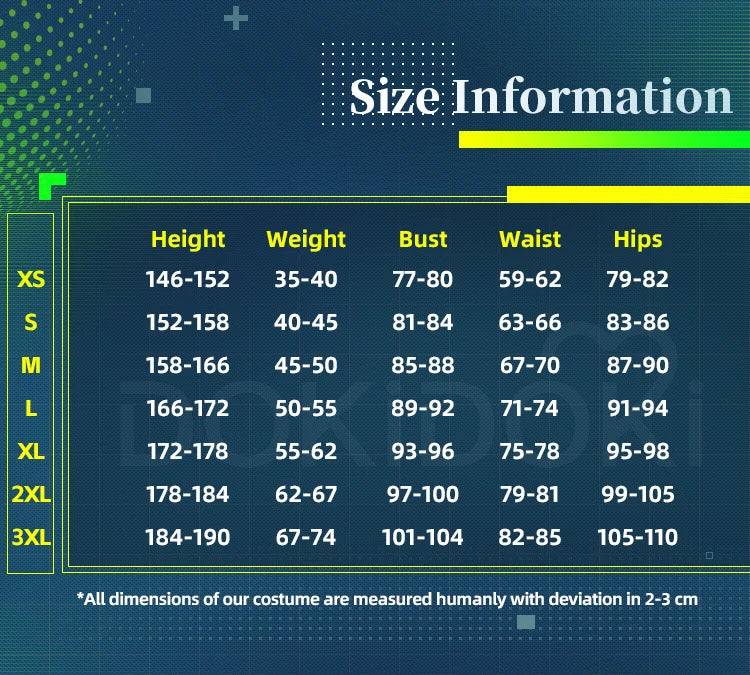 IN STOCK Till Cosplay Costume Anime Cosplay【XS-3XL】Alien Stage DokiDoki-R Till R6 Cosplay Men Stage Halloween Plus Size