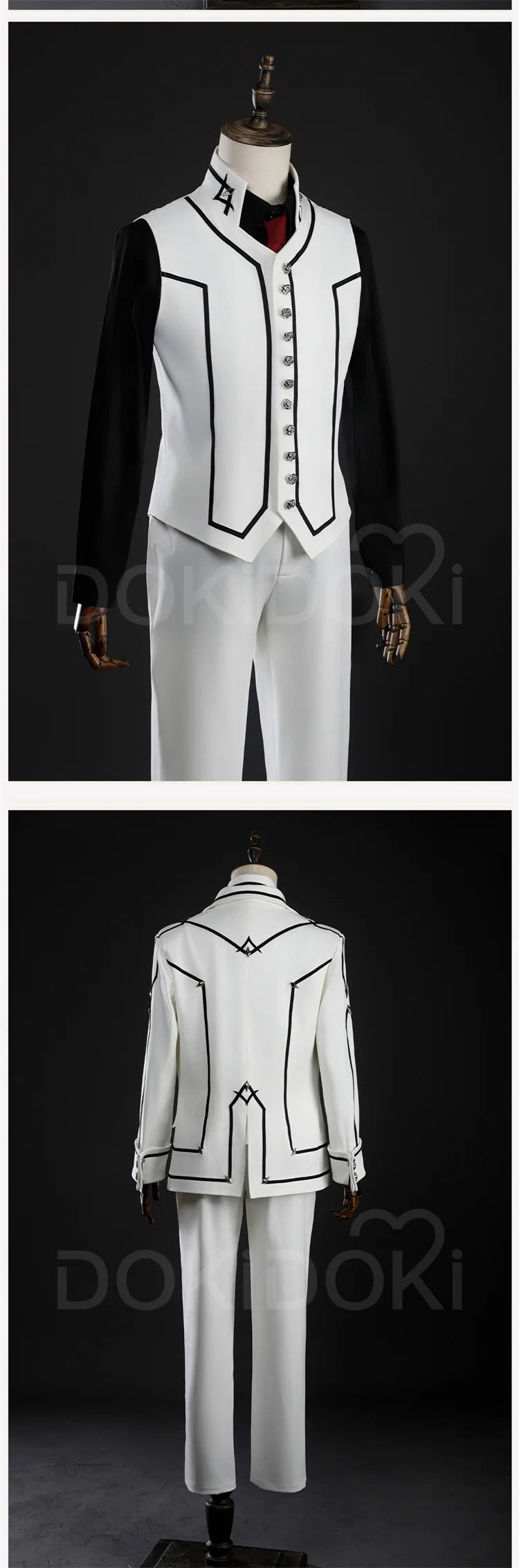 IN STOCK Kaname Kuran Yuki Cross Cosplay Anime Vampire Knight【XS-2XL】DokiDoki-R Halloween Uniform Costume Plus Size