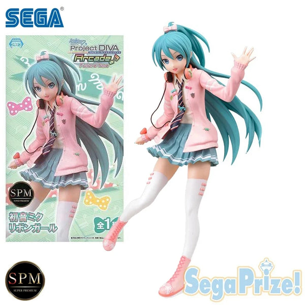 Bandai Hatsune Miku Ribbon Girl 23CM PVC Model
