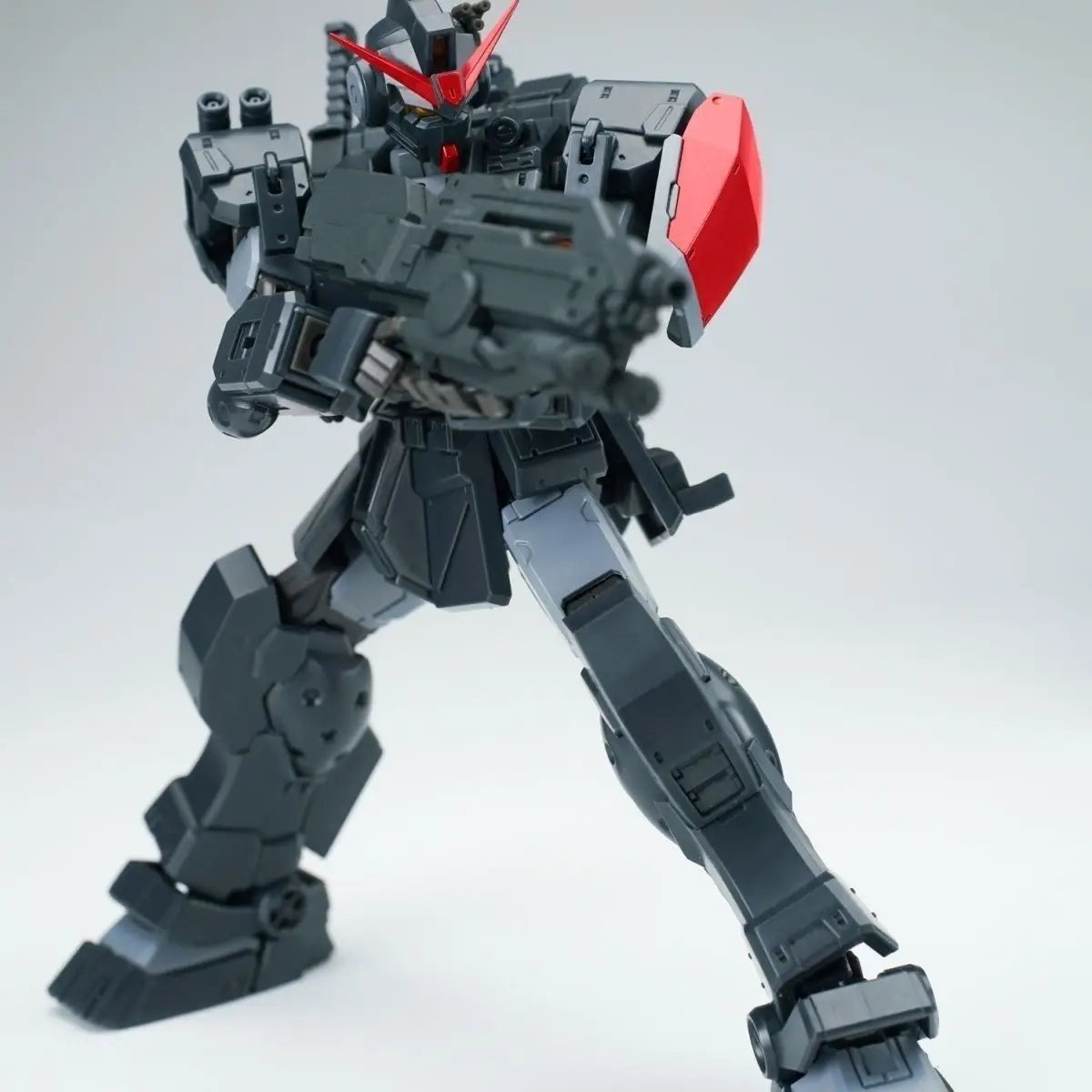 In Stock AK Model RGM-79S GM Spartan Black Dingo HG 1/144 Assembly Model Kit Action Figure Plastic Model Kits Toy Gift
