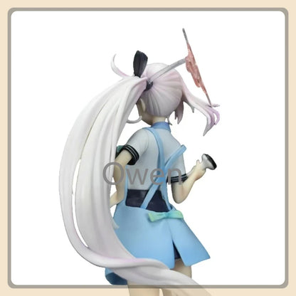 24cm Anime Blue Archive Figurine Mutsuki Cashier Action Figures PVC Cute Girl Statue Collection Model Peripheral Decor Toys Gift