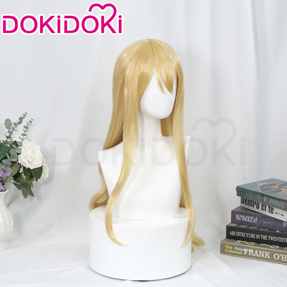 IN STOCK Kotobuki Tsumugi Wig Anime K-ON！Cosplay Wig DokiDoki Women 70cm Long Hair K-ON Kotobuki Tsumugi Wig Free Wig Cap