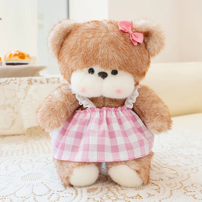 simulation animal doll stuffed cartoon rabbit bear plush toy anime cute soft pillow room decor kids birthday gift