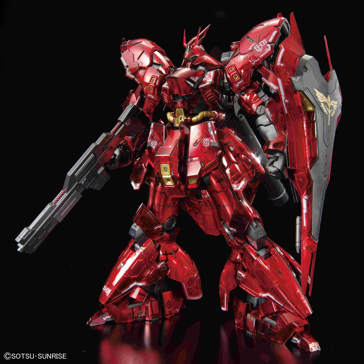 In Stock GAOGAO Model SAZABI RG 1/144 Mechanical Core Plating MSN-04 Assembly Model Kit Toys Action Figures Robot Plastic Gift