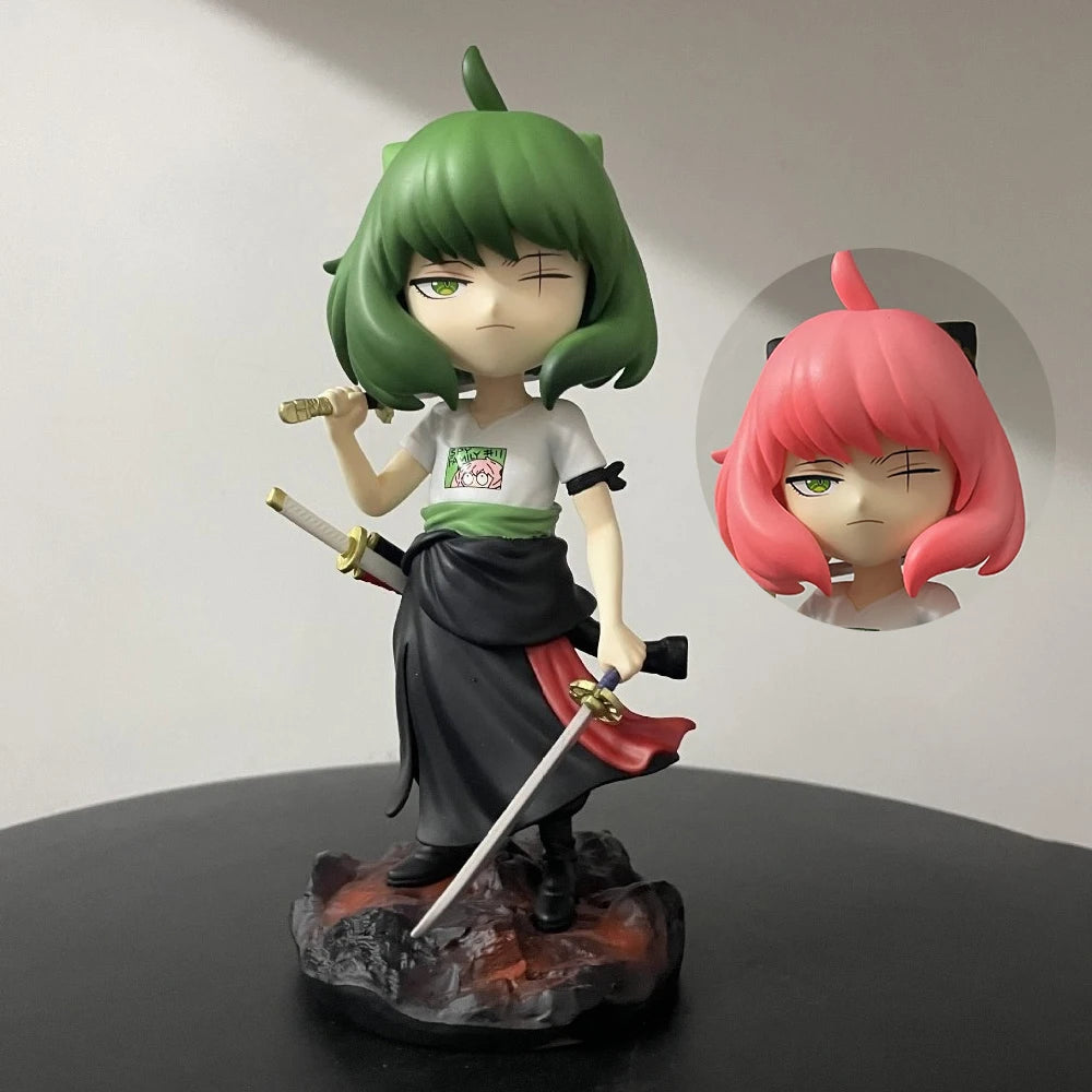 18.5cm Anime ONE PIECE Roronoa Zoro PVC Action Figure Model Statue Collection Toy Gift