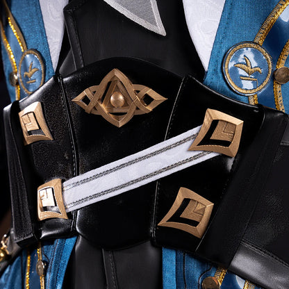 iCoser Honkai Star Rail Anaxa Cosplay Costume Wig Uniform Outfit Anaxagoras Grove of Epiphany Amphoreus Halloween for Women Men