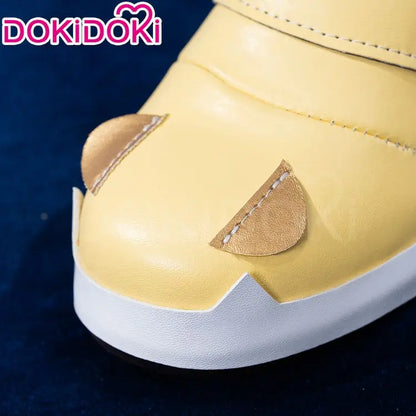 Sandrone Nefer Ineffa Aino Cosplay Shoes Game Genshin Impact DokiDoki Women Boots Aino Yellow Slippers Ineffa Cosplay Shoes