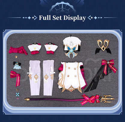 IN STOCK Escoffier Cosplay Costume Game Genshin Impact【XS-3XL】DokiDoki-R Fontaine Escoffier Plus Size Halloween