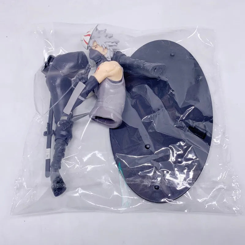 17cm Bandai Naruto Anime Figure Hatake Kakashi Action Figure Vibration Stars PVC Collection Model Ornaments Toys Birthday Gifts