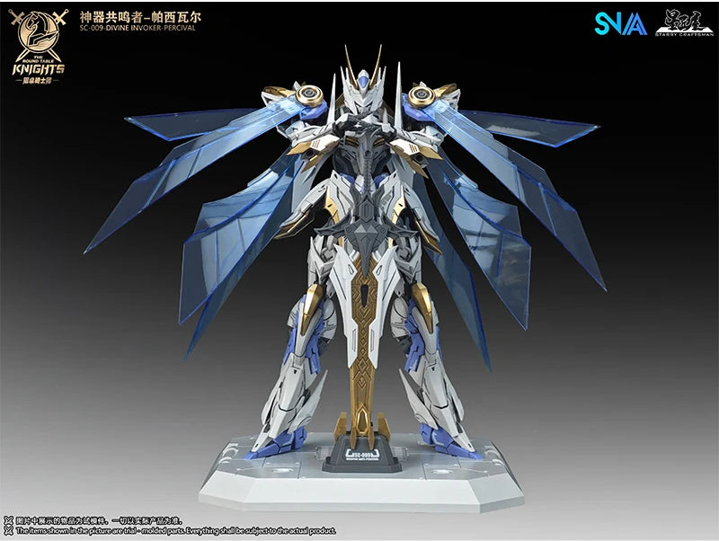 In Stock SNAA Model DIVINE INVOKER PERCIVAL 1/144 Assembly Model Kit The Round Table Knights Action Figurine Model Toy Gifts