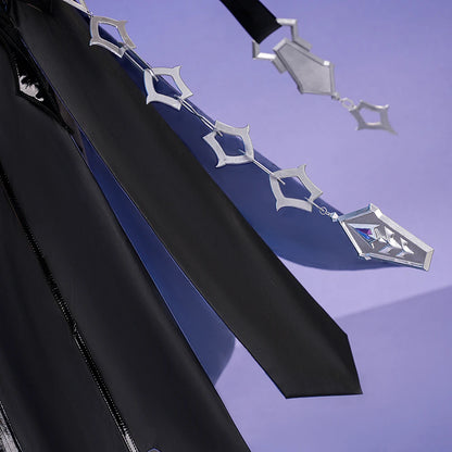 Genshin Impact Kyryll Chudomirovich Flins Cosplay Costume Wig Uniform Outfit Carnival Halloween Party for Women Men Role Play