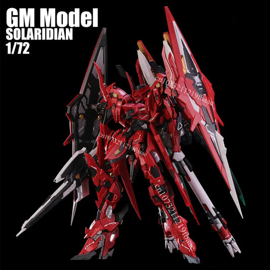 GM Model SOLARIDIAN 1/72 Assembly Model Kit Toy GODOMO GM-001 Alloy Skeleton Robot Action Figure Plastic Model Kits Collection