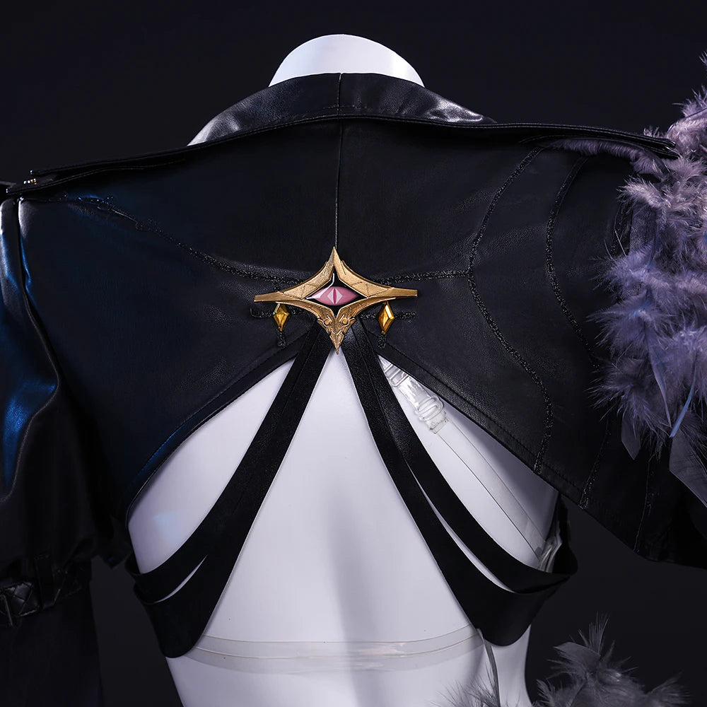 Wuthering Waves Galbrena Cosplay Costume Wig Uniform Outfit Jacket Carnival Halloween Party for Women Girls Role Play Cos Props