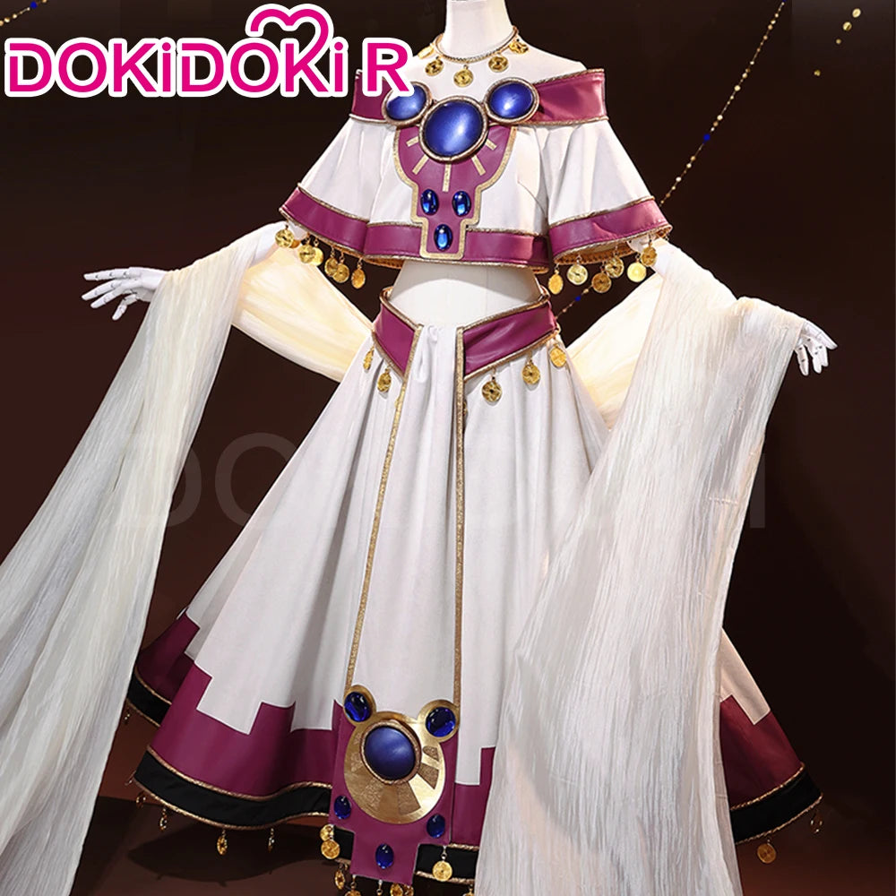 Kinomoto Sakura Cosplay Costume Anime Card Captor Sakura DokiDoki-R Women White Dress Sakura Cosplay Costume Halloween
