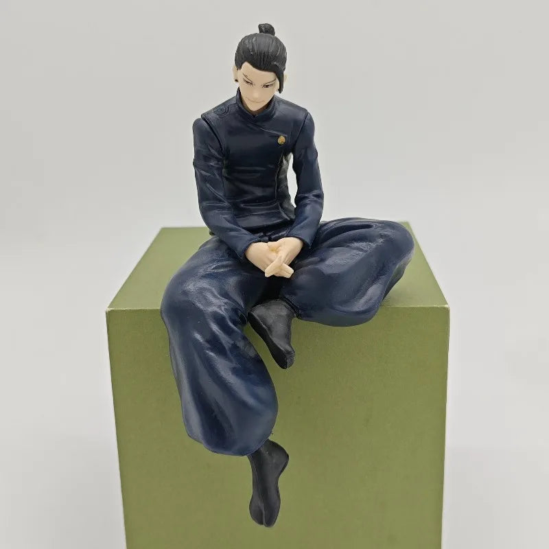 Popular Big Head Cute Anime Jujutsu Posture Figurine Naruto Shippuden Action Figures PVC Q Version Collection Model Toys Gifts