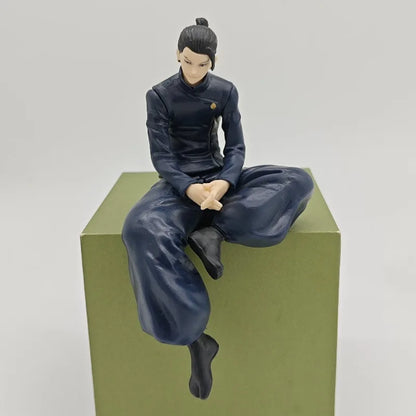 Popular Big Head Cute Anime Jujutsu Posture Figurine Naruto Shippuden Action Figures PVC Q Version Collection Model Toys Gifts