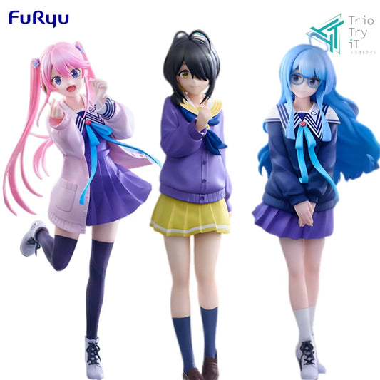 FuRyu Trio-Try-iT Shiunji Family PVC Figures 20-21cm