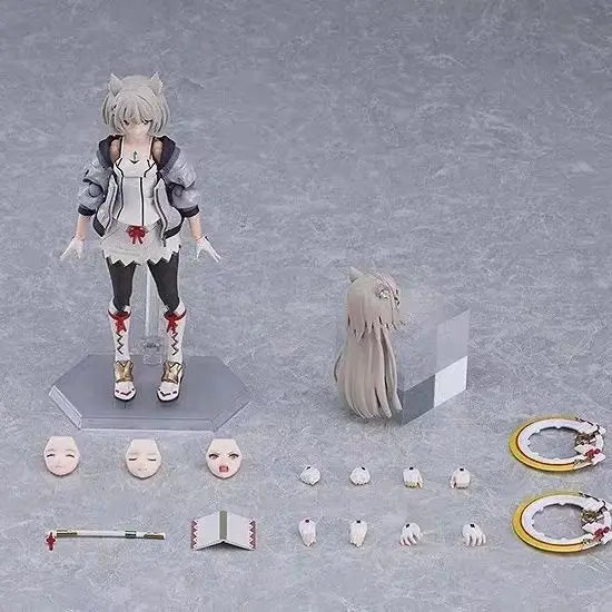 14cm Xenoblade 3 Mio Figure Model Statue with Multiple Accessories Game Girl Desktop Decoration Toy Gift - box