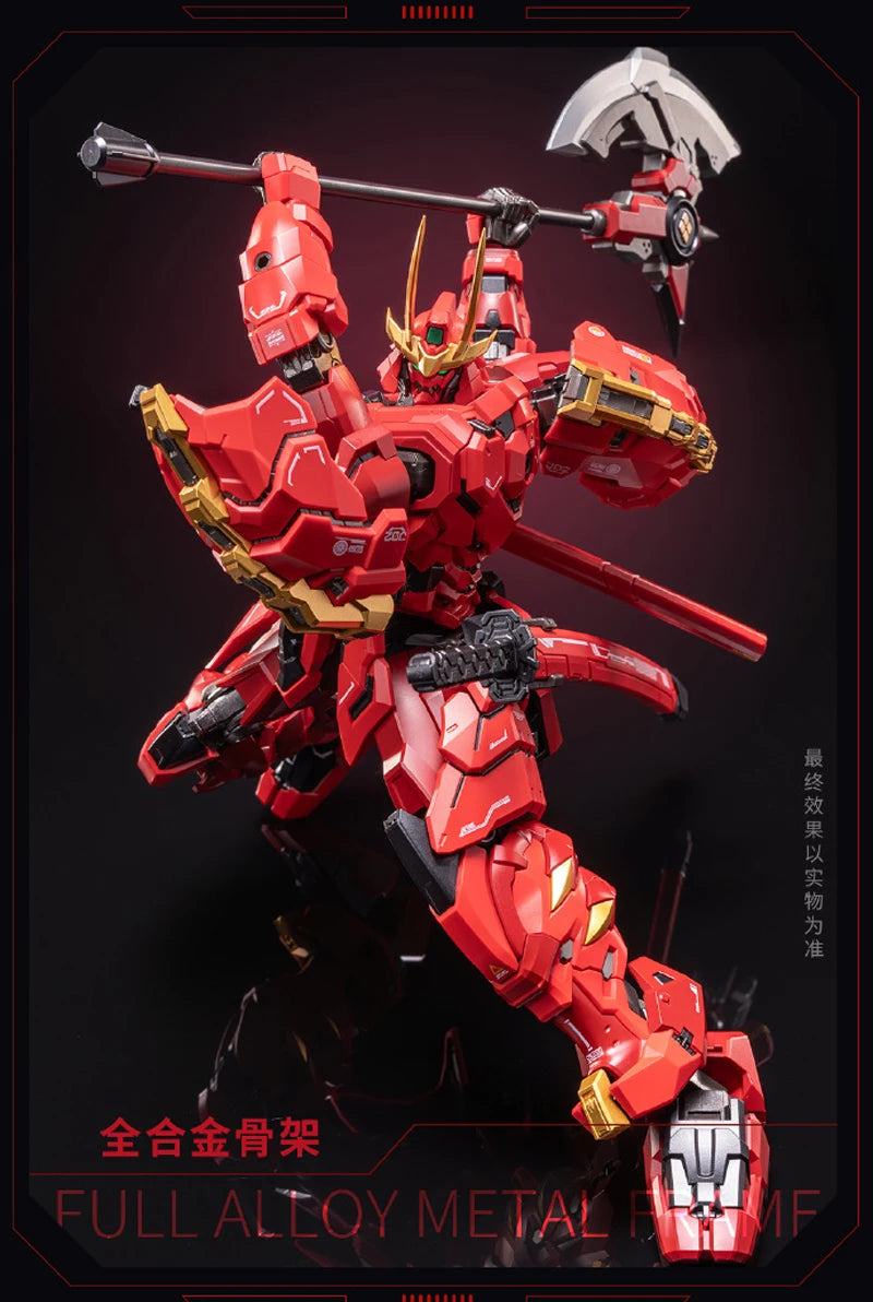 1/12 The Tiger of Kai Takeda Shingen MCT-J02 Series Assembly Model Scale Action Figure Anime Peripheral Collectible Toy Gifts