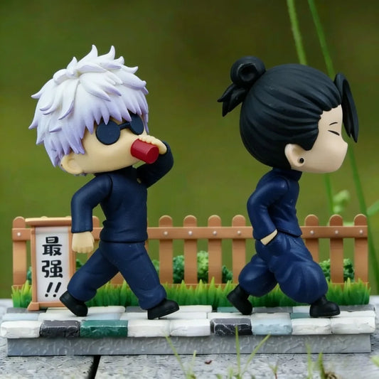 11cm Anime Jujutsu Kaisen PVC Action Figure Geto Suguru & Gojo Satoru Model Toy Gift