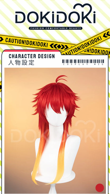 IN STOCK Haruka Sakura Chika Takiishi Wig Anime Wind Breaker Cosplay DokiDoki 32cm Short Hair Haruka Sakura Cosplay Free Cap