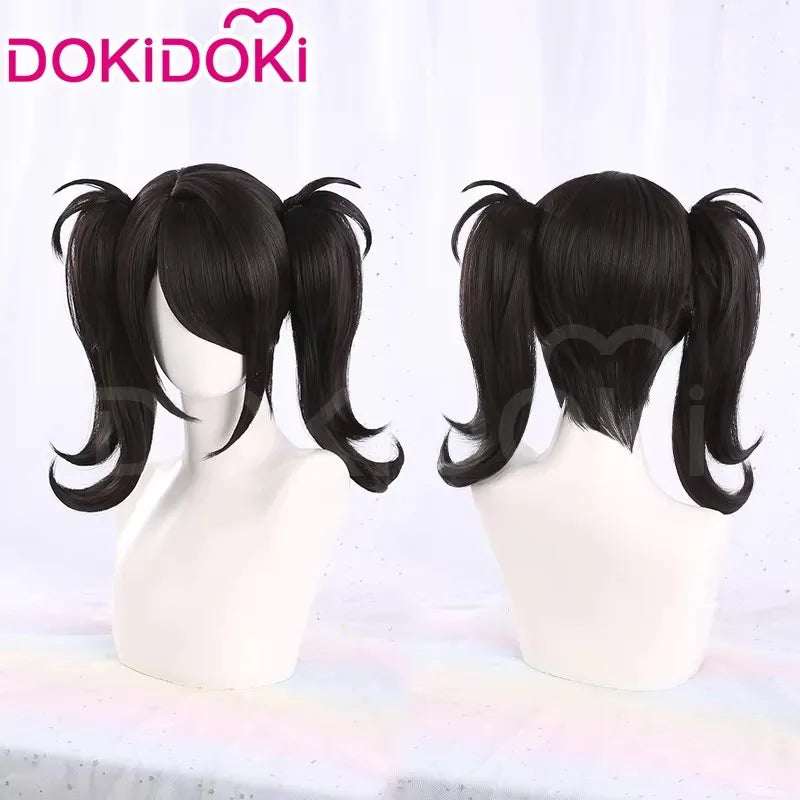 IN STOCK KAngel / Ame-chan Cospaly Wig Game NEEDY GIRL OVERDOSE Cosplay DokiDoki Halloween NEEDY GIRL OVERDOSE Cute Wig Free Cap