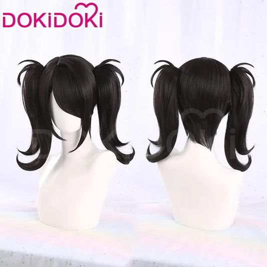 IN STOCK KAngel / Ame-chan Cospaly Wig Game NEEDY GIRL OVERDOSE Cosplay DokiDoki Halloween NEEDY GIRL OVERDOSE Cute Wig Free Cap
