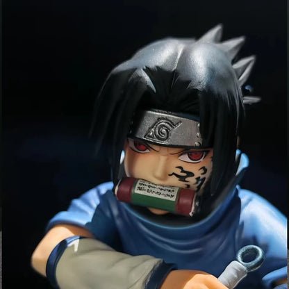 18cm Childhood Sasuke Naruto Anime Figure Naruto Anime Naruto Pvc Statue Model for Anime Ornaments and Peripheral Figures Toy
