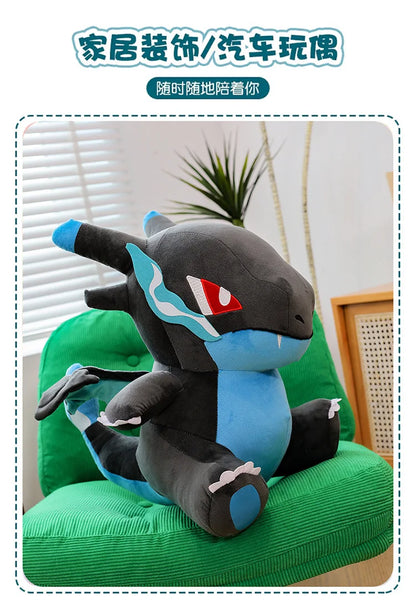 Pokemon Z-A Plush Pikachu Mega Charizard X Doll Charmander Charmeleon Toy Venusaur Bulbasaur Ivysaur