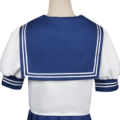 Anime You and I Are Polar Opposites Miyu Suzuki Cosplay Costume Wig JK Skirt School Uniform Halloween Party for Women Girls Prop