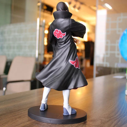 Hot Anime Naruto Shippuuden Uchiha Itachi Akatsuki Organization GK Dress Up Model Toy Gift Collection Action Figure PVC