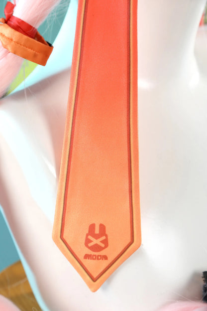 Zenless Zone Zero Zhao Cosplay Costume Dress Uniform Headwear Tail Earrings Rabbit Ear Halloween Party for Women Girls Role Play