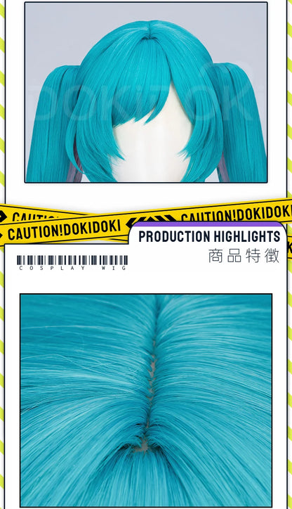 IN STOCK MIKUU Rabbit Hole Wig Cosplay DokiDoki Women Cute 100cm Hair Symphony 2025 Magical Miral Nightcord at 25 Free Wig Cap