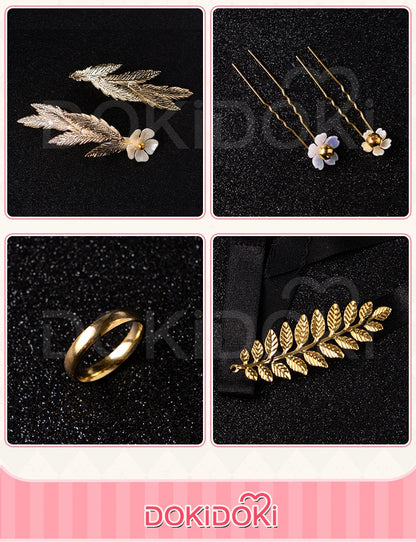 IN STOCK Aglaea Cosplay Costume Game Honkai: Star Rail【XS-3XL】DokiDoki-N HSR Women Halloween Dress Amphoreus Aglaea Plus Size