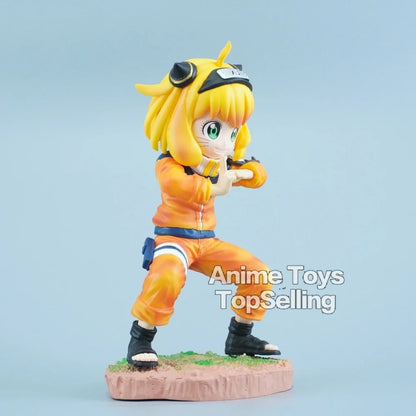 18cm/7.09in NARUTO Anime Figure Anya Forger Cosplay Naruto Action Figures Pvc Statue Collection Model Toys Gifts