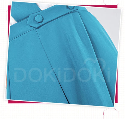 IN STOCK Reii / Asukaa Cosplay Costume DokiDoki-SR Anime Cosplay Women Asukaa Costume Socks Rei School Uniform Halloween Costume