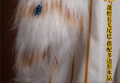 Identity V Prospector Cosplay Costume Wig Norton Campbell Uniform Gambler in The Spotlight Halloween for Women Men Carnival Prop