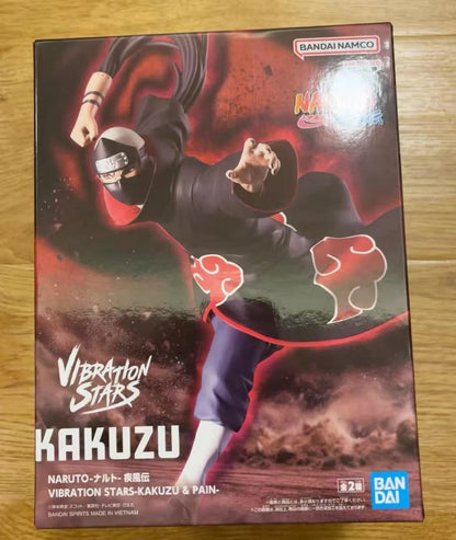 100%Original Bandai Banpresto Naruto Shippuden Vibration Stars Zetsu Uchiha Itachi Kakuzu Tobi Anime Action Figure Model Toys