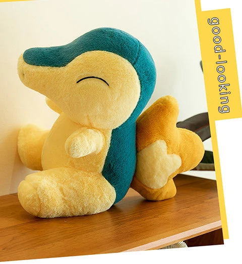 35/75cm Cyndaquil Pokemon Plush Toys Large Anime Doll Pillow Cartoon Feurigel Pokémon Plushie Stuffed Gift for Kids Christmas
