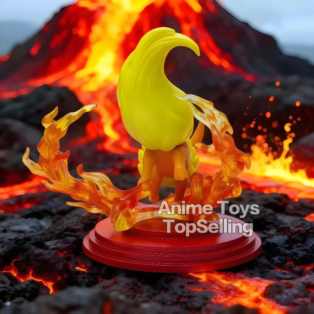 9cm Anime Pokemen Figure Flareonn Action Figures Pvc Collection Model Toys for Children Gifts