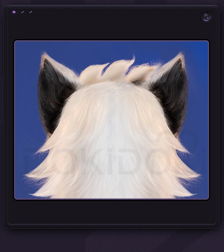 Seth Ellen Joe Hoshimi MiyabI Ju Fufu Von Lycaon Tail Ears Cosplay Props Game Zenless Zone Zero DokiDoki 125cm Tail Halloween